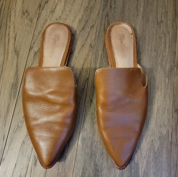 MADEWELL The Gemma Mule in Leather Size 8.5 - Picture 14 of 15